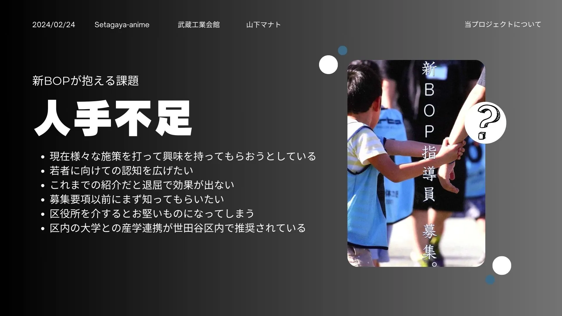 世田谷区の課題と現状